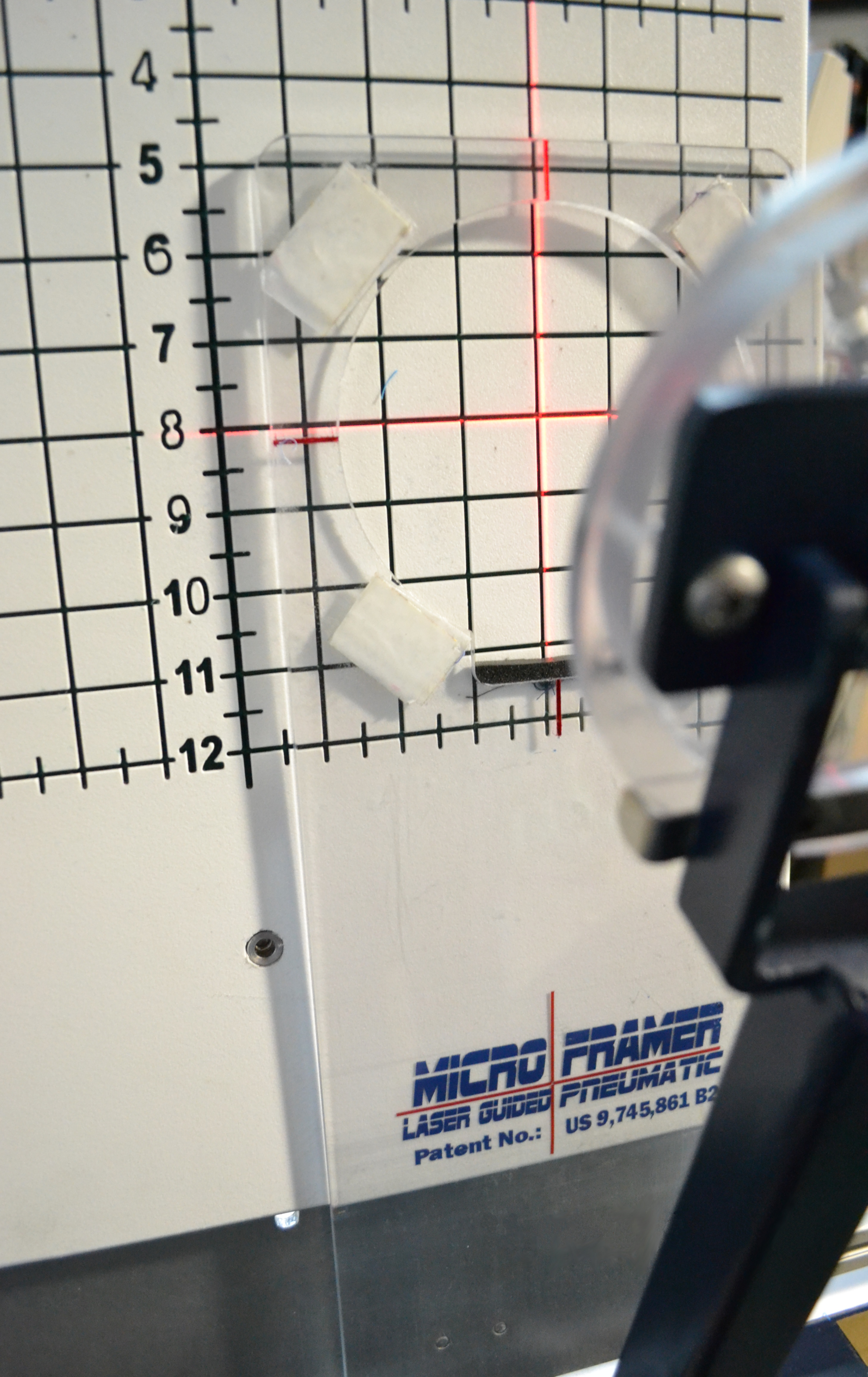 Micro Framing Devices, LLC Pneumatic LaserGuided Micro Framer™